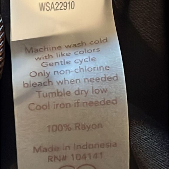 New! Calia Carrie Underwood Wide Leg Swim Cover Up Pant Size Large Black NWT - Picture 13 of 16